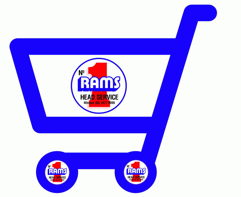 rams-shoppping-cart-blue
